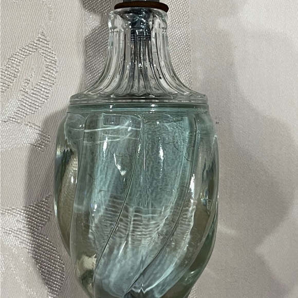 Antique Glass Table Lamp - Picture 4 of 12